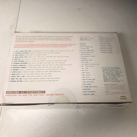 Arduino Starter Kit With Projects Book - Picture 8 of 8